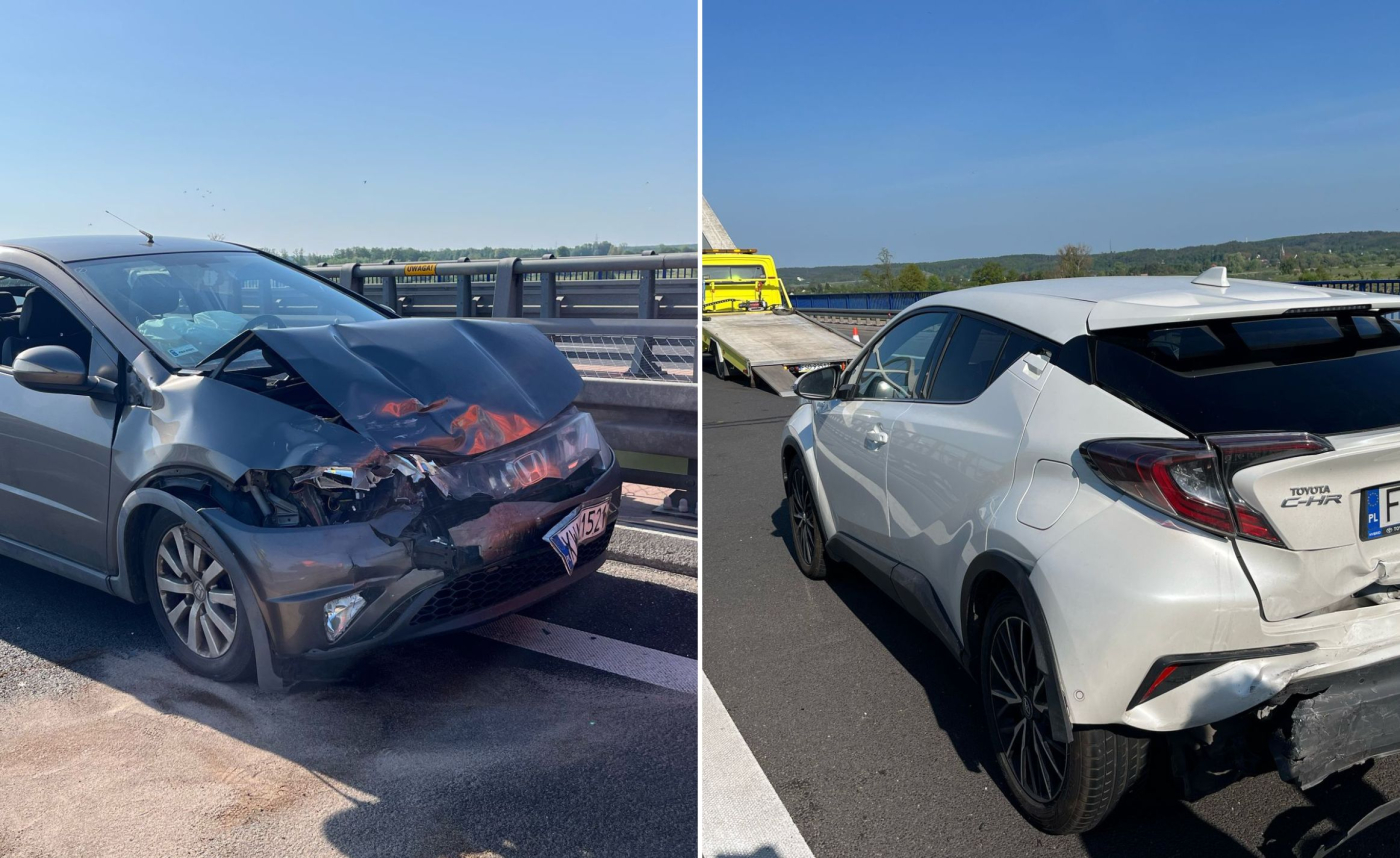 Wypadek na S3. Ogromny korek w stronę morza