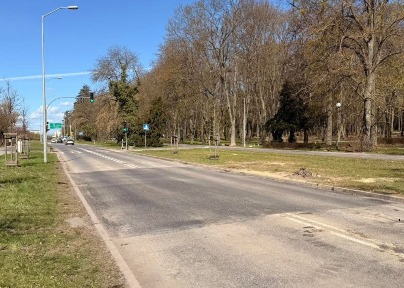 Ulica Piłsudskiego w Gorzowie otwarta. Naprawa wodociągu zakończona przed czasem