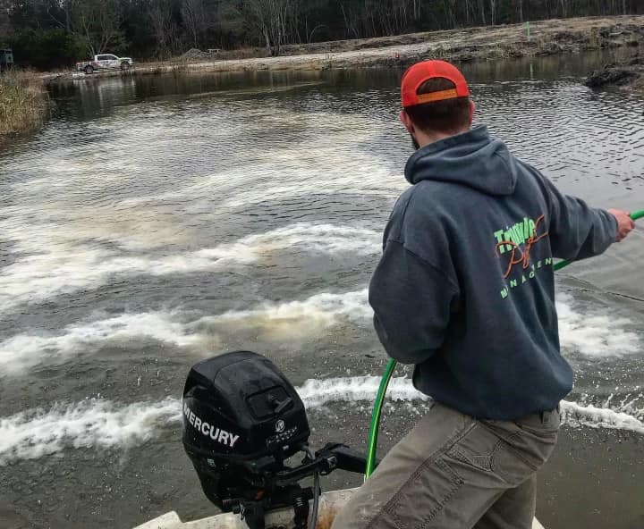 Wapnowanie stawu wapnem budowlanym – ile wapna zastosować i jak to zrobić?