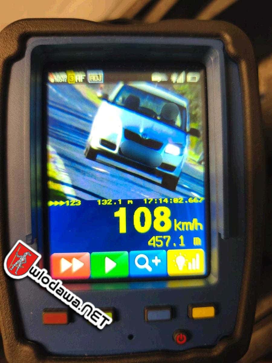 Włodawa na Sygnale: Tylko 1 km/h za dużo i koniec jazdy! Wielkanocna kontrola pod Włodawą