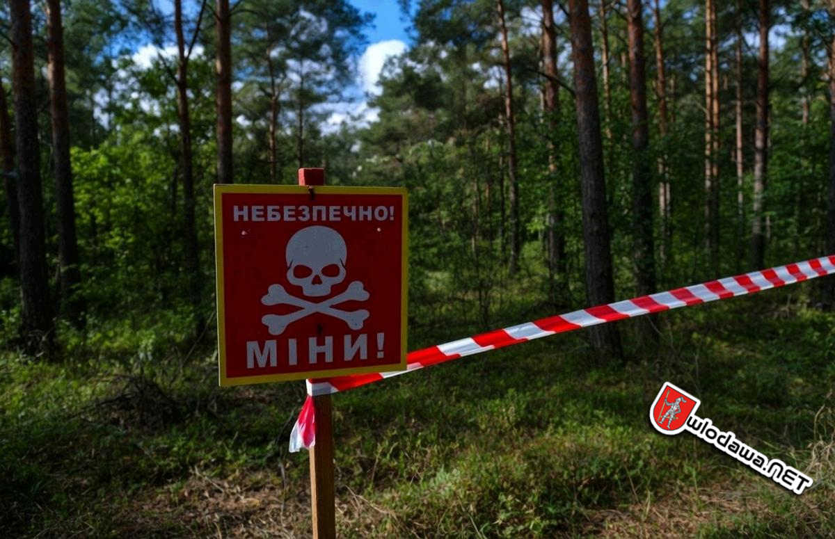 Granica: Tragedia tuż przy granicy. 16 km od Włodawy mężczyzna zginął na minie /wideo/