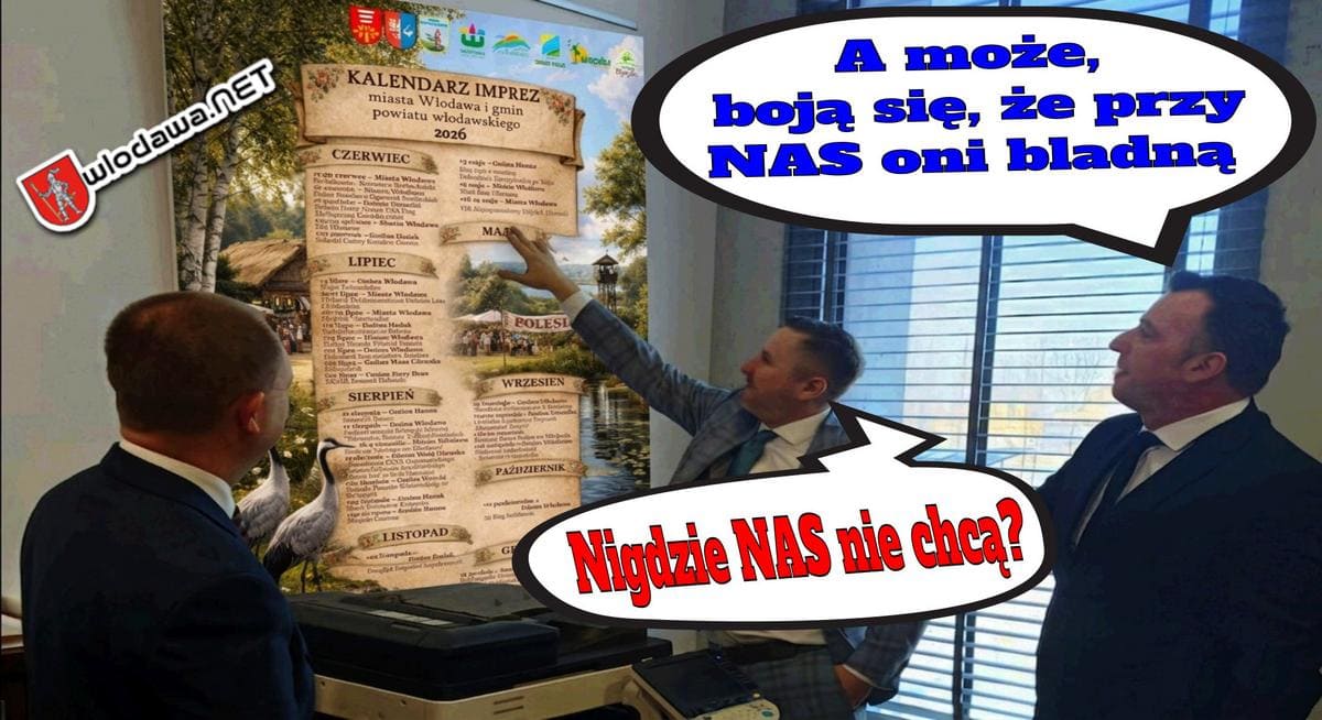 Region: Kalendarz „Polesie” dla wszystkich… oprócz powiatu? Starostwo wyparowało z plakatu