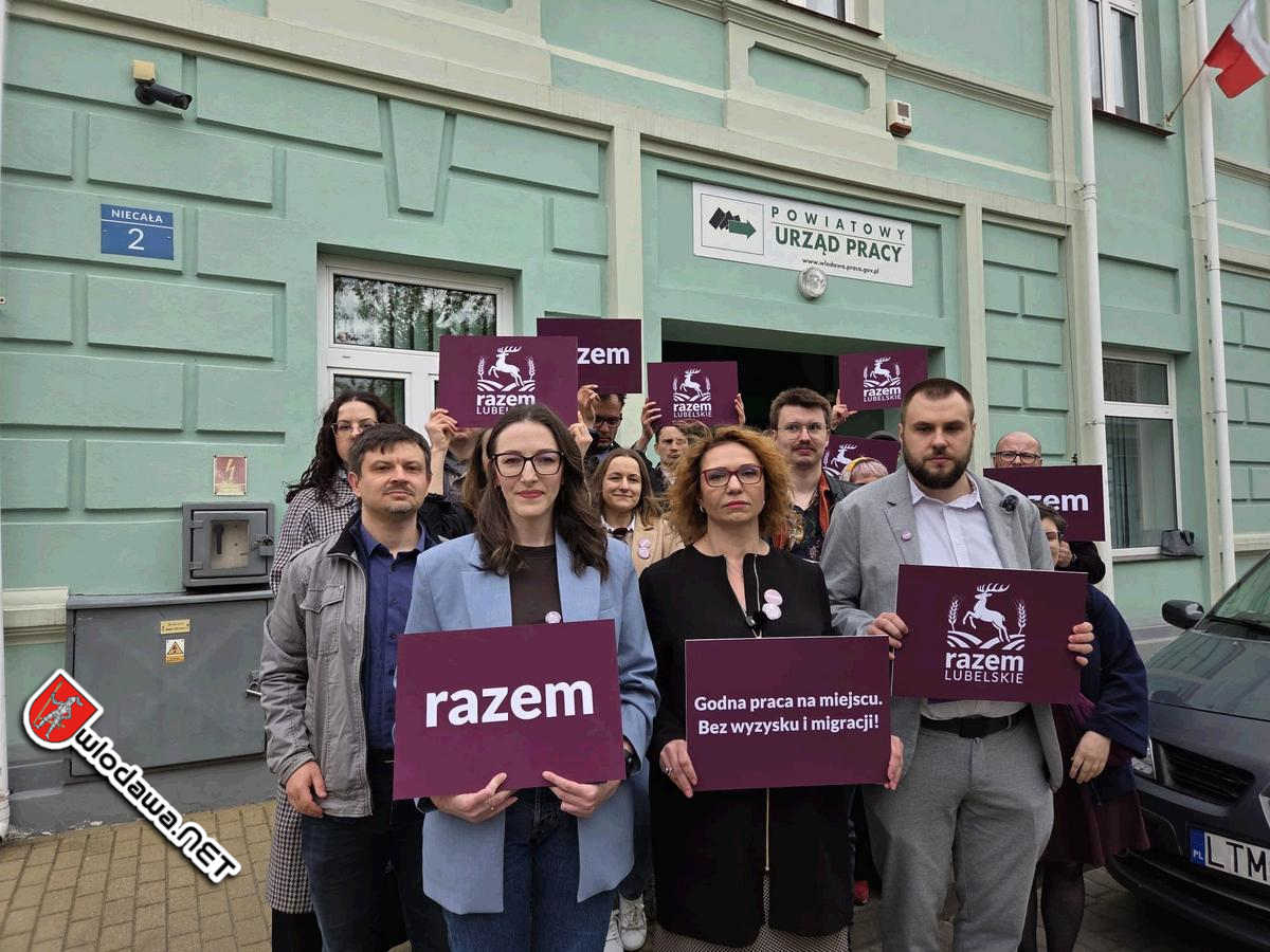 Włodawa: Razem w Święto Pracy o braku pracy w Powiecie Włodawskim