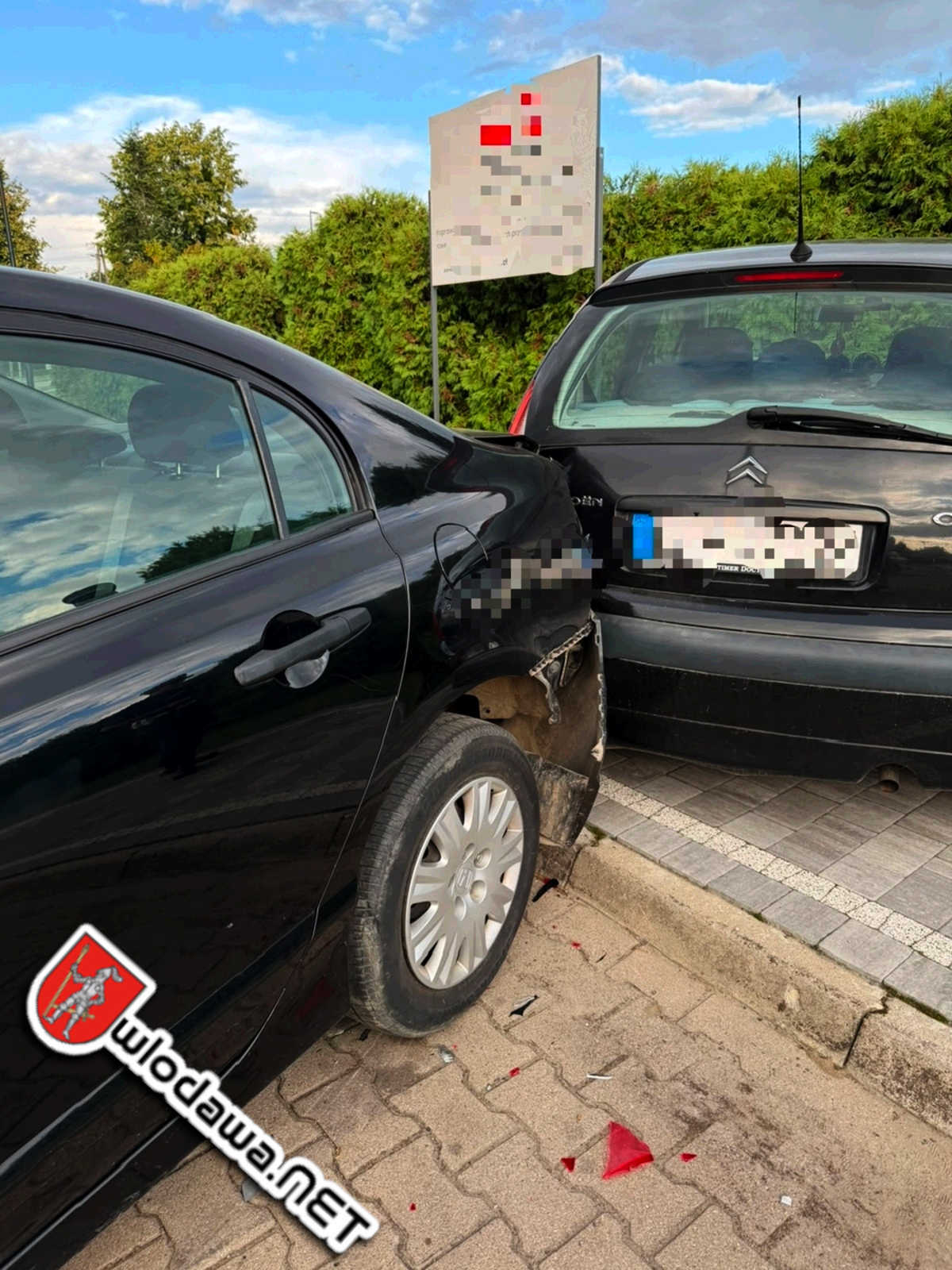 Urszulin: Miała dopiero zapisać się na kurs prawa jazdy. Wsiadła za kierownice i rozbiła dwa auta