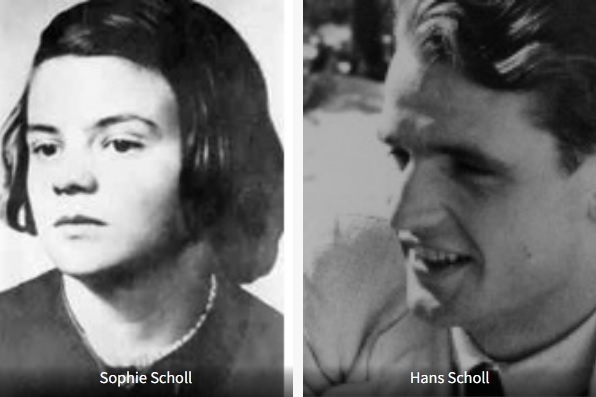 Warszawa. Obywatele RP złożyli wniosek o nazwanie ulicy imieniem Sophie i Hansa Schollów