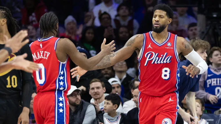 Nick Nurse dziękuje Paulowi George’owi za najlepszy występ w okresie przeciwko Wizards C Martin Magsino