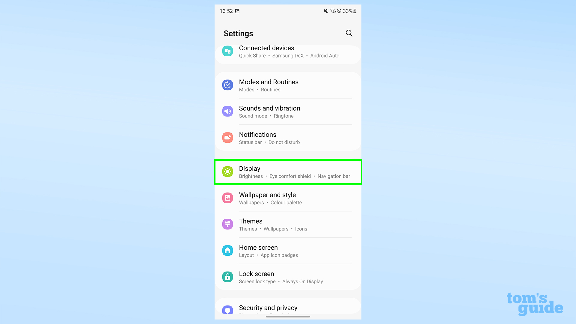 Jak zmienić ustawienia wyświetlania w Samsungu Galaxy S23